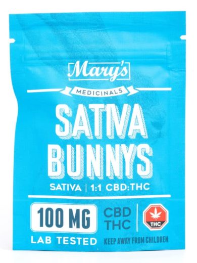 1:1 Sativa Bunnies (Mary’s Edibles)