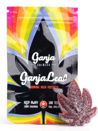 1000mg Sour Black Cherry Ganja Leaf (Ganja Edibles)