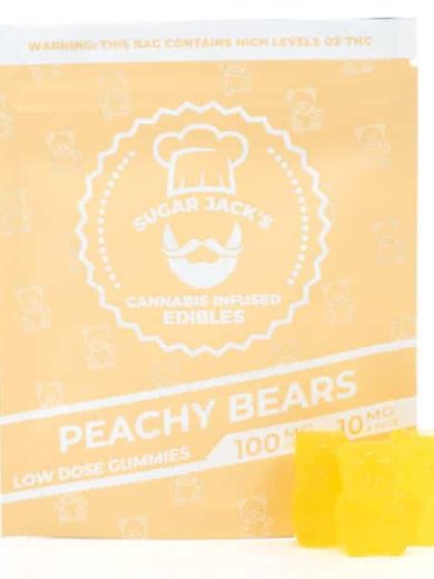 100mg Low Dose Peachy Bears (Sugar Jack’s)