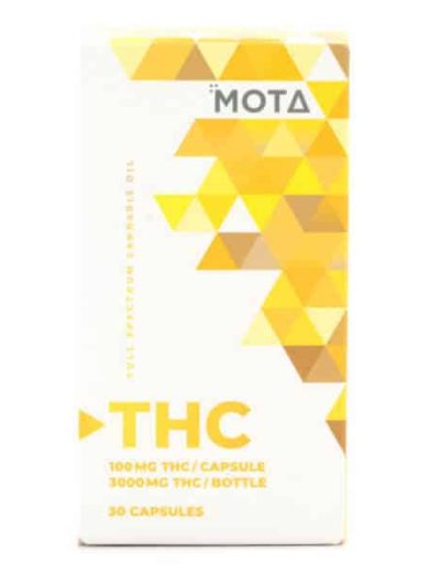 100mg THC Capsules (Mota)