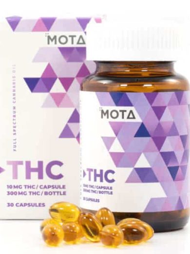 10mg THC Capsules (Mota)