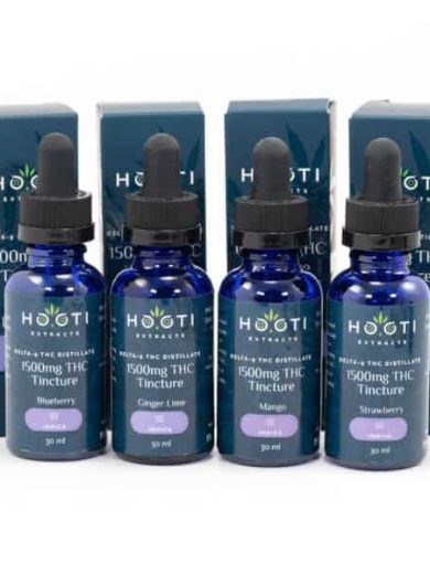 1500mg Indica THC Tinctures (Hooti Extracts)