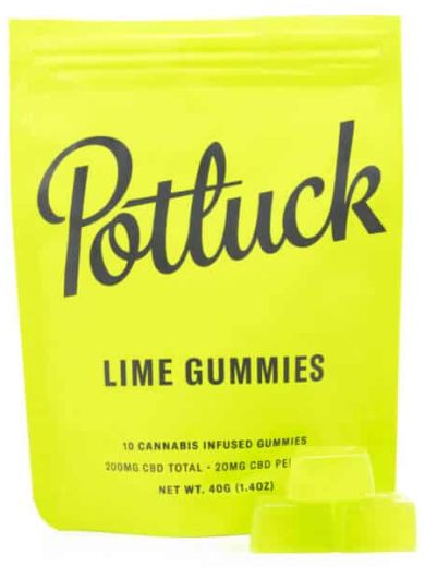 200mg CBD Gummies (Potluck)