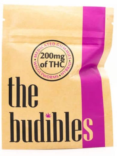200mg THC Wiggly Worms (The Budibles)