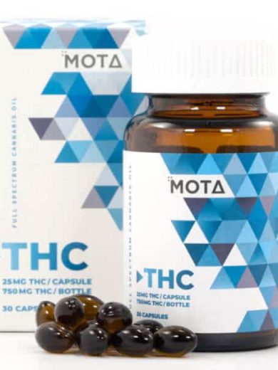 25mg THC Capsules (Mota)