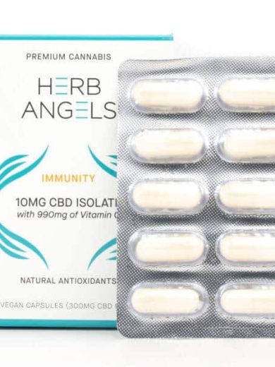 300mg CBD Immunity Capsules (Herb Angels)