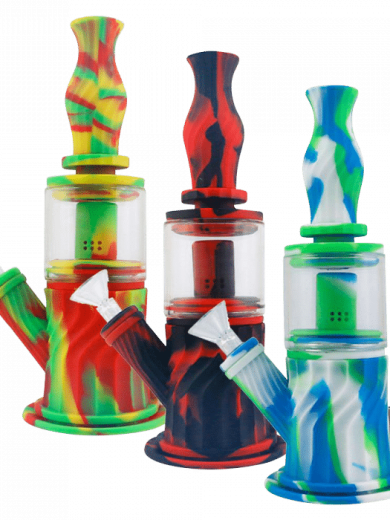 4-in-1 Silicone Multifunction Bong