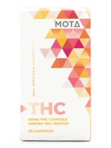 50mg THC Capsules (Mota)
