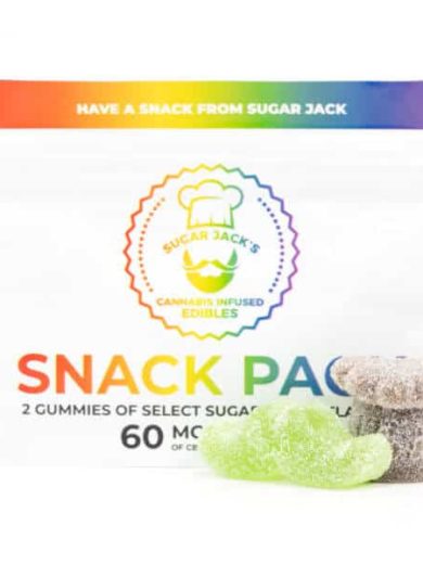 60mg CBD Snack Pack (Sugar Jack’s)