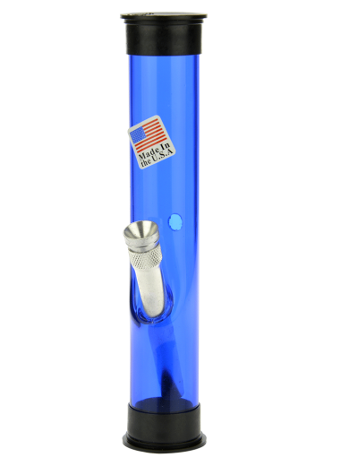 Acrylic Bong with Carb Hole and Straight Tube