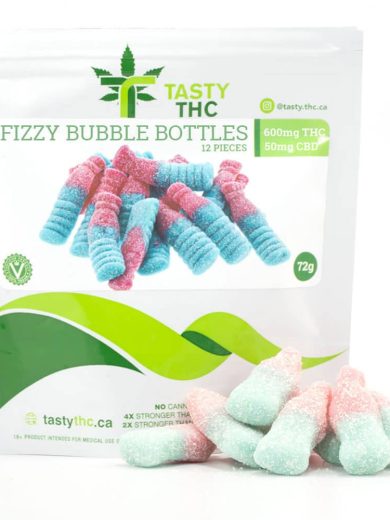 Bubble Gum Cola Bottles (Tasty THC)