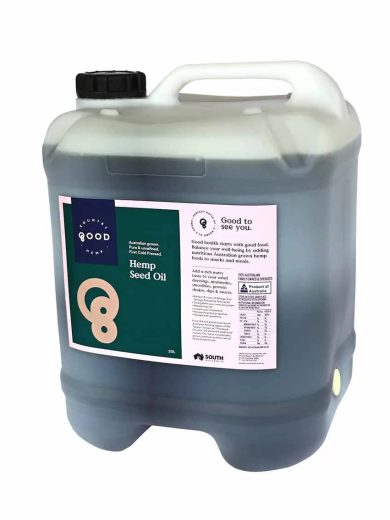 Bulk hemp seed oil online (20L)