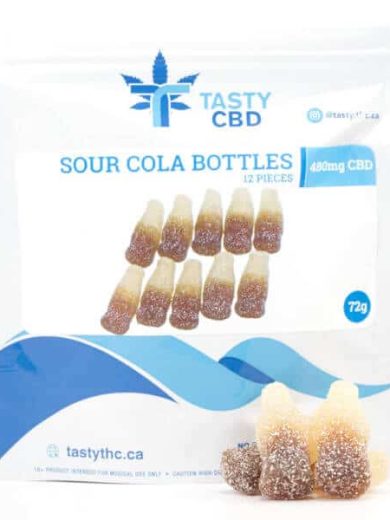 CBD Sour Cola Bottles (Tasty CBD)