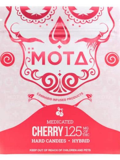 Cherry Hard Candy 125mg THC (Mota)