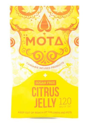 Citrus Sugar Free Jelly 120mg THC (Mota)