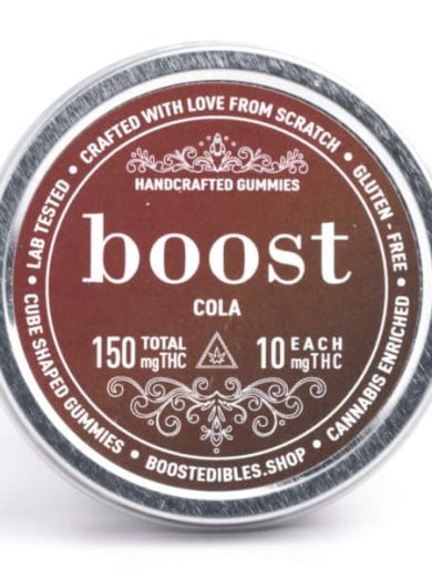 Cola 150mg THC Cubes (Boost Edibles)