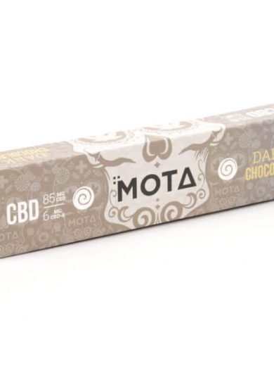 Dark Chocolate 85mg CBD / 6mg CBD-A Bar (Mota)