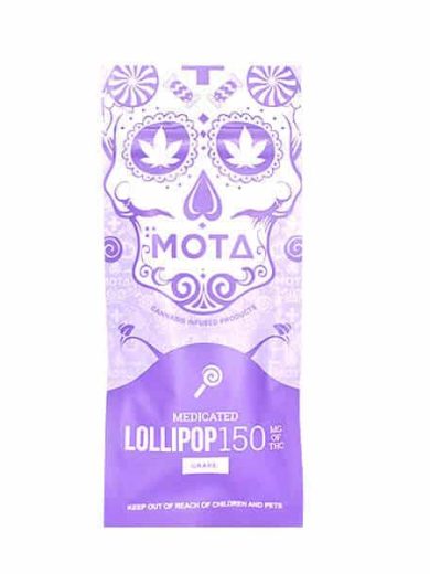 Grape Lollipop 150mg THC (Mota)