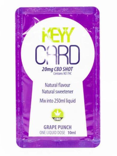 Grape Punch Keyy Card 20mg CBD (Keyy)