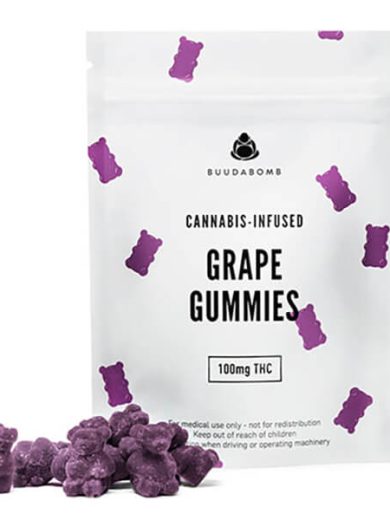 Grape Vegan Gummies (BuudaBomb)