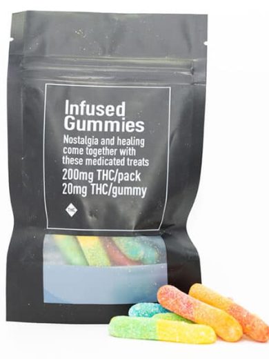 Gummy Worms 200mg THC (Custom 420)
