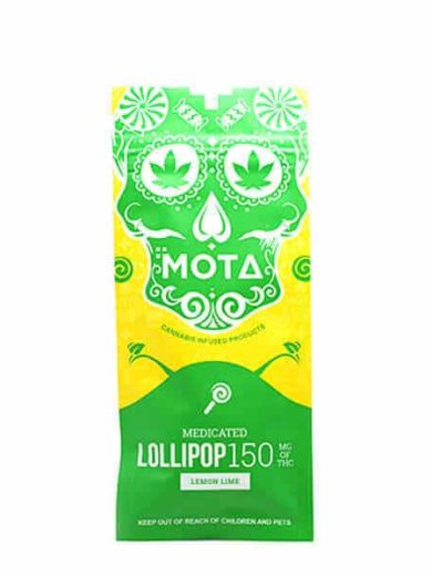 Lemon Lime Lollipop 150mg THC (Mota)