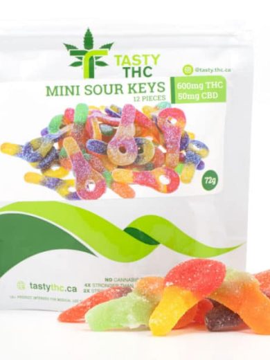 Mini Sour Keys (Tasty THC)