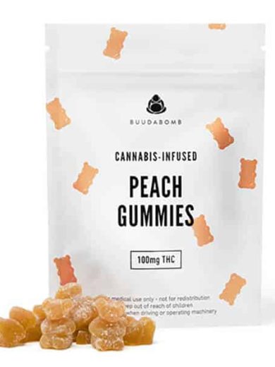 Peach Vegan Gummies (BuudaBomb)