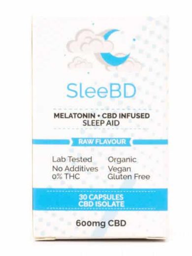 Raw CBD Infused Sleep Aid (SleeBD)