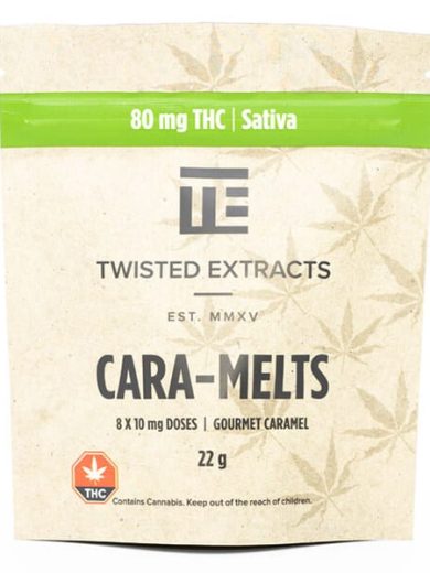 Sativa 80mg Cara-Melts (Twisted Extracts)