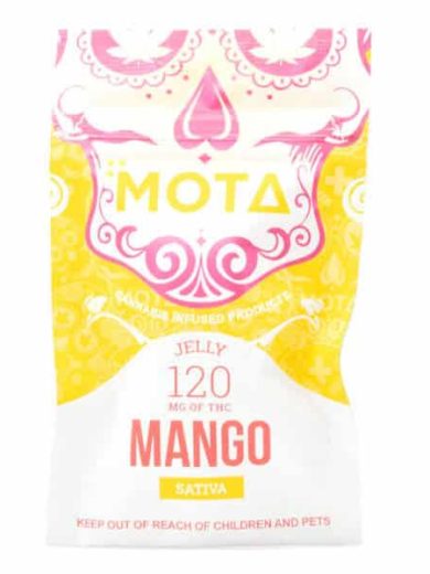 Sativa Medicated Mango Jelly 120mg THC (Mota)