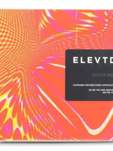 Sativa Rise 320mg THC Dark Chocolate (Elevtd)