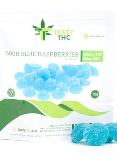 Sour Blue Raspberry (Tasty THC)