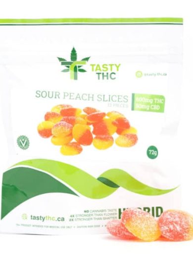 Sour Canna Peaches (Tasty THC)