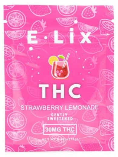Strawberry Lemonade THC Drink Mix (E-Lix)
