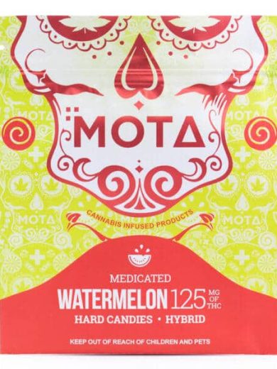 Watermelon Hard Candy 125mg THC (Mota)